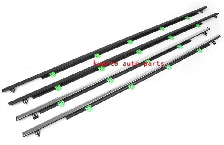 Car Outside Window Moulding Trim Weatherstrip Seal Belt Weather Strip For Honda CR-V 2007 2008 2009 2010 2011