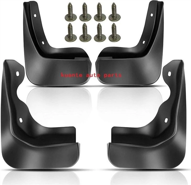 Set Of 4 Pcs Front And Rear Mud Flaps Splash Guards Mudguards For Volkswagen Jetta 2011-2014 Sedan