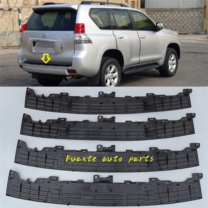 rear bumper top plate cover for Prado 2014