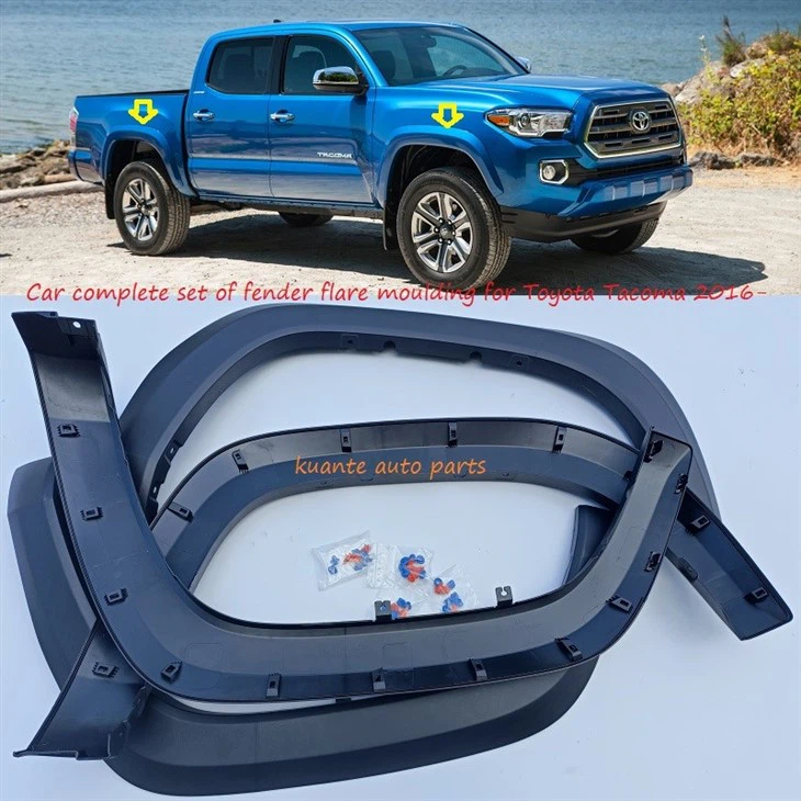 fender flare moulding for Toyota Tacoma 2016