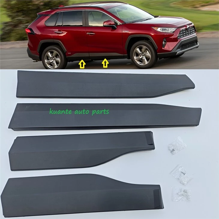 Ajtó díszléc díszítése Toyota RAV4 2019-2022 75073-0R100 75074-0R100 75077-0R100 75078-0R100-hoz