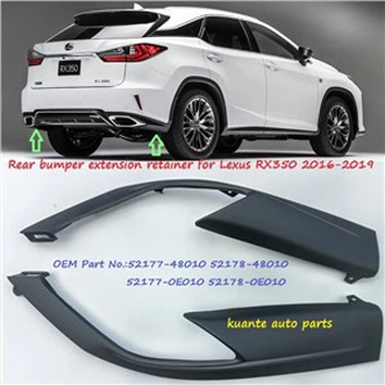 Hátsó lökhárító hosszabbító tartó Lexus RX-hez350 2016-2019 52177-48010 52178-48010